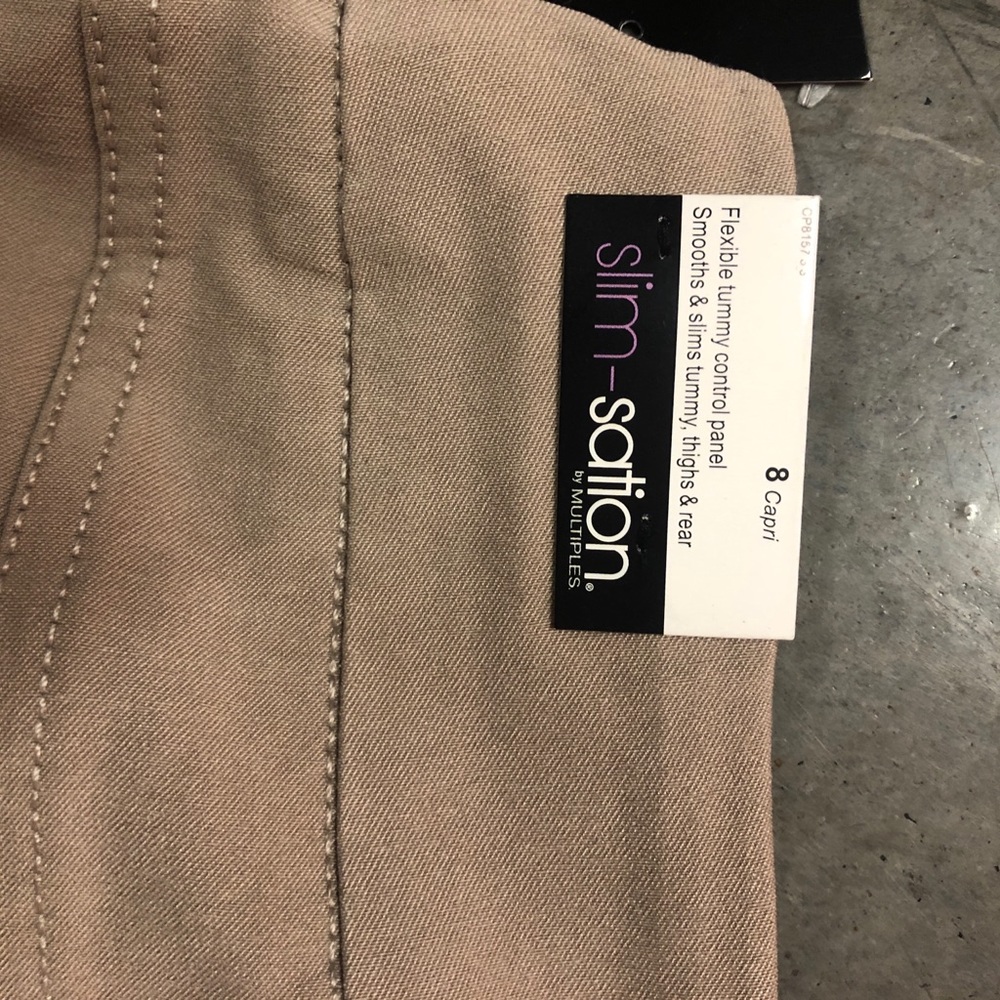 Slim-Sation Capris For Women size 8